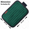 Addmax Electric Heating Pad Orthopaedic Heating Belt For Back Waist Stomach Pain Relief - Green