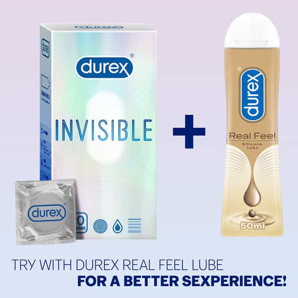 Durex Invisible Packet Of 3 Condoms