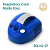 Equinox Compressor Nebulizer Eq-Nl-27 |Child & Adults (With Masks)|Virtual Valve Technology (Blue)