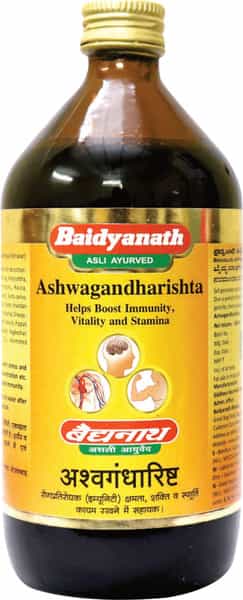 Baidyanath Nagpur Asli Ayurved Ashwagandharishta 450 Ml