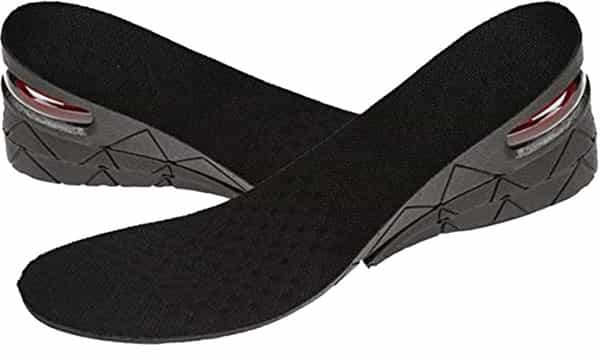 Skudgear Heightening Shoe Insoles Adjustable Shoe Lift Inserts Breathable Pads Unisex 1 Pair -3Layer