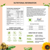 Vegan Greens Plant Based Vitamin E From Sunflower, Aloe Vera, Olive & Argan Oil. 25 Effer., Orange