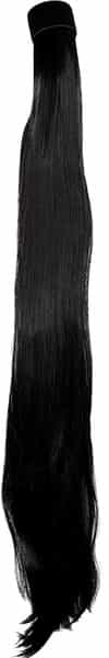 Streak Street Straight Natural Black Ponytail