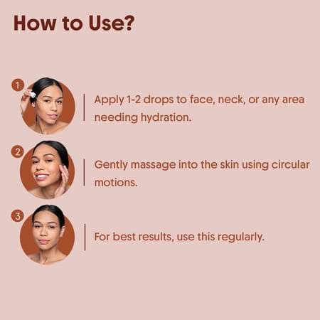 Aravi Organic Vitamin E Face Oil For Glowing | Hydrated & Nourished Skin - 30ml