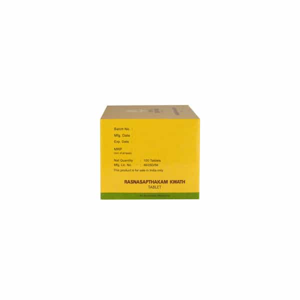 Kerala Ayurveda Rasnasapthakam Kwath Tablet - 100 Nos
