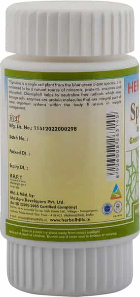 Herbal Hills Spirulina Tablet 60