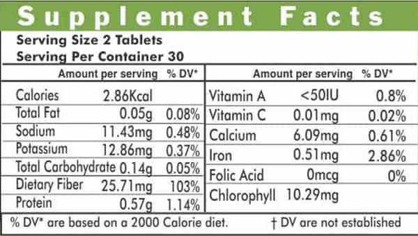 Herbal Hills Spirulina Tablet 60
