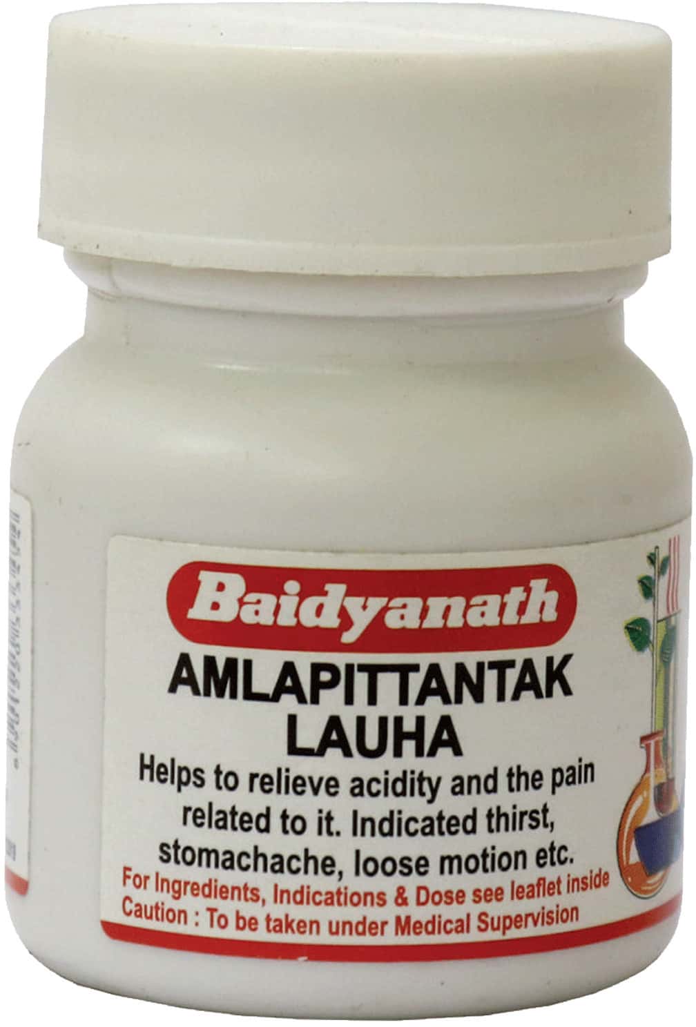 Baidyanath Asli Ayurved Amlapittantak Lauh 40 Tablets (Pack Of 2)