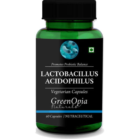 Greenopia Lactobacillus Acidophilus Probiotic 5 Billion Cfu 60 Vegetarian Capsules