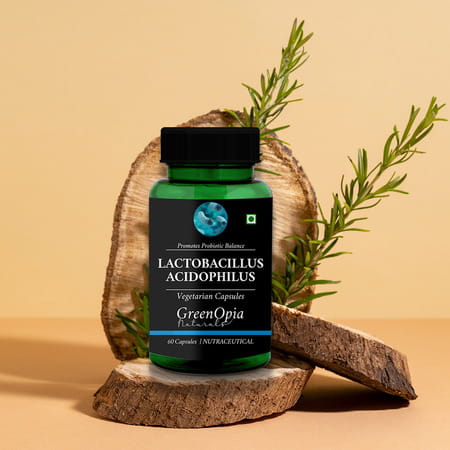 Greenopia Lactobacillus Acidophilus Probiotic 5 Billion Cfu 60 Vegetarian Capsules