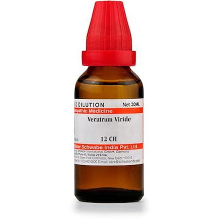 Dr. Willmar Schwabe India Veratrum Viride Dilution 12 Ch 30 Ml