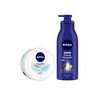 Nivea Set Of Soft Vitamin E Light Moisturiser & Cocoa Nourish Oil In Body Lotion