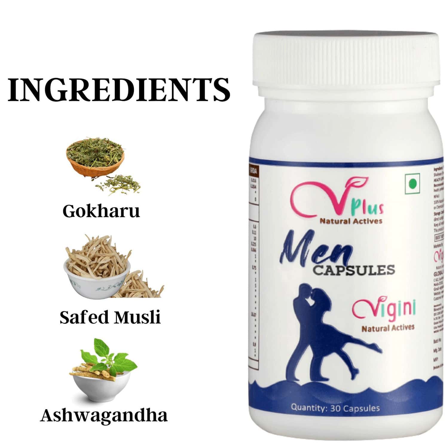 Buy VIGINI POWER TESTOSTERONE ERECTION PERFORMANCE BOOSTER 30 CAPSULE