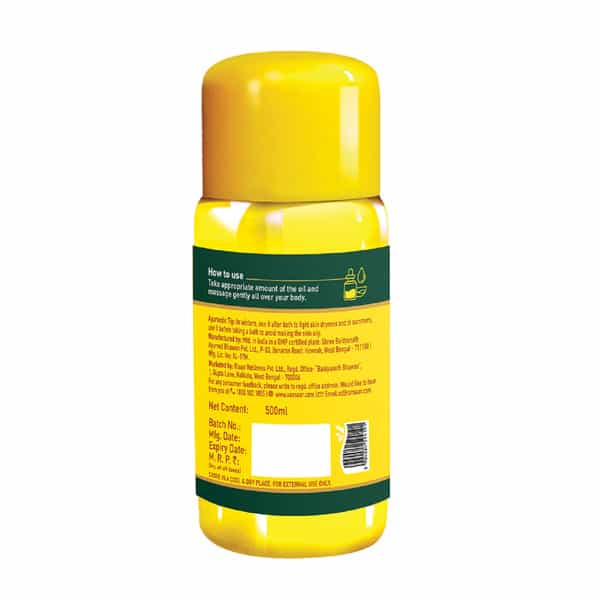 Vansaar Body Oli Oil Bottle Of 500 Ml
