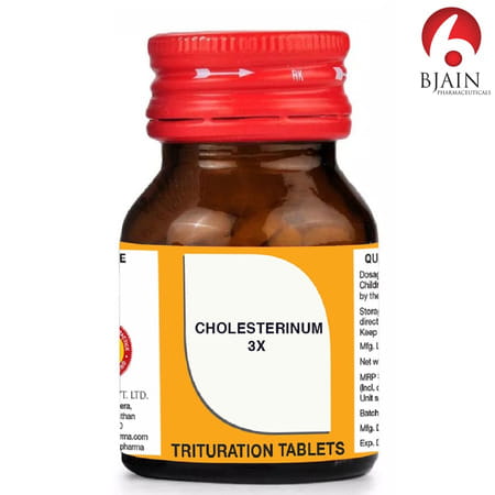 Bjain Cholesterinum Trituration Tablet 3X | 25Gm