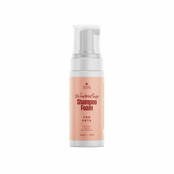 Aroma Groom Foaming Waterless Pet Shampoo - Anti Fungal 150 Ml