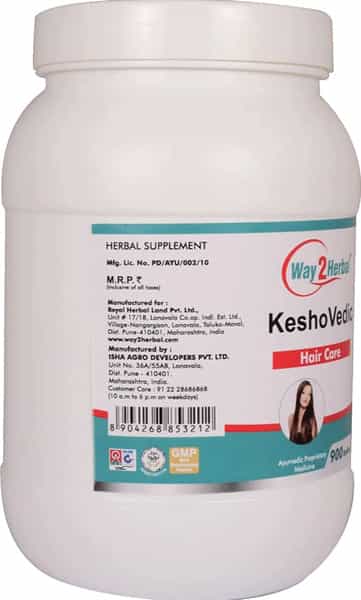 Way2herbal Keshovedic - 900 Tablets Pack Of 2