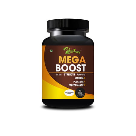 Mega Boost Herbal Capsules For Which Works By Removing Debility (15 Capsules) 100% Ayurvedic