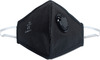 Advind Healthcare Smog Guard N95 Mask With One Valve (Adults Free Size Black) Pack Of 5