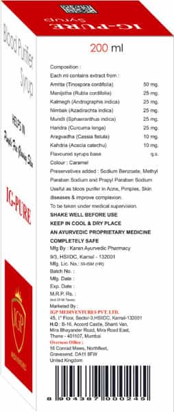 Ig-Pure Syrup - 200Ml