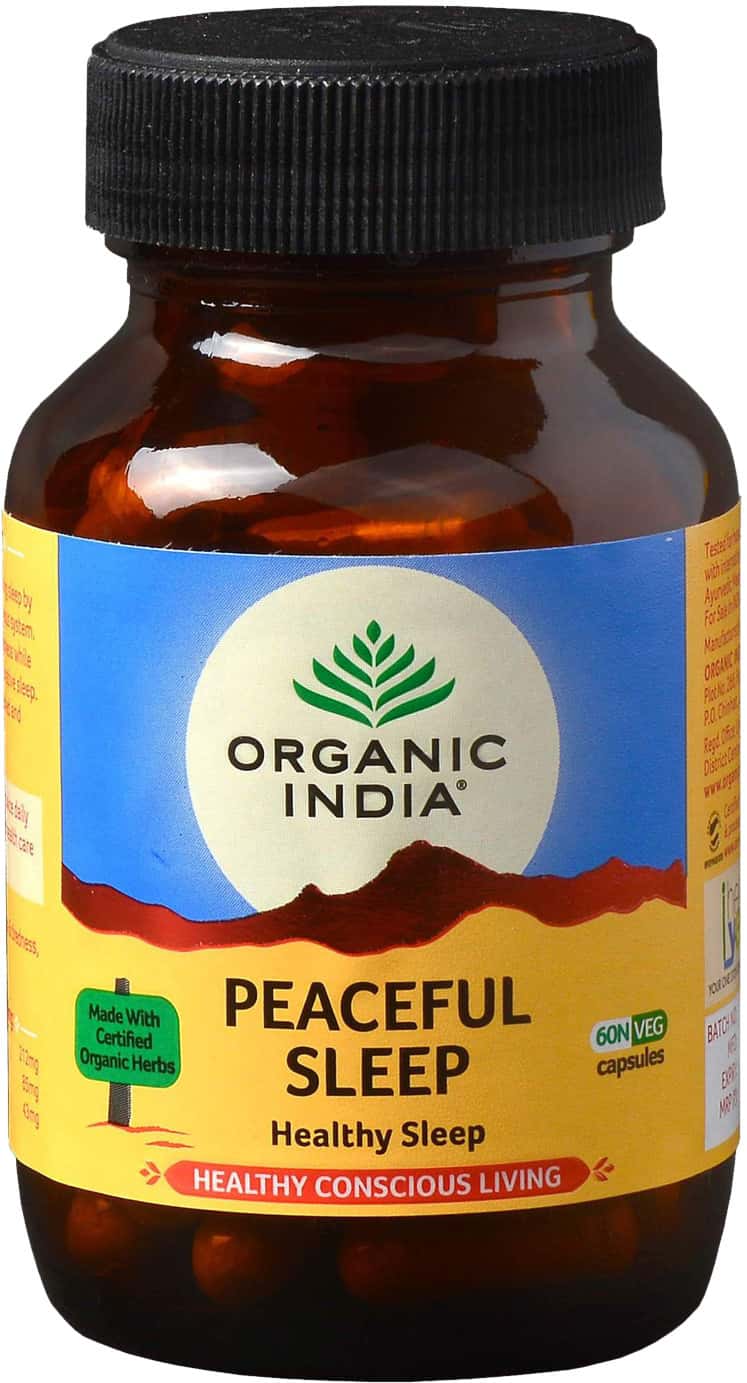 Organic India Peaceful Sleep Capsule 60