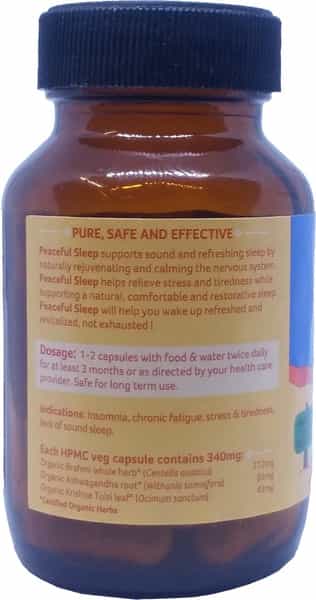 Organic India Peaceful Sleep Capsule 60