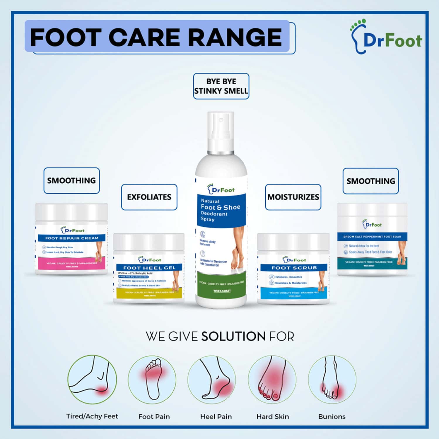 Buy DR FOOT FOOT REPAIR CREAM FOOT FUNGUS DRY CRACKED FEET AND SMELLY
