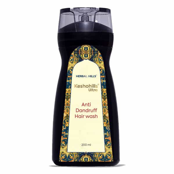 Herbal Hills Keshohills Ultra Hair Wash Herbal Shampoo - 200 Ml (Pack Of 5)