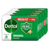 Dettol Original Germ Protection Bathing Soap Bar 100G Pack Of 4