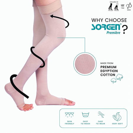 Sorgen Premiere Compression Stockings Class Ii Agh Xlarge
