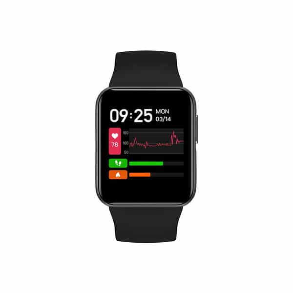 Goqii Smart Vital Lite Smartwatch | 1.4" Hd | Spo2 | Waterproof | 3 Months Personal Coaching