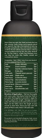Herbal Hills Kesho Forte Ayurvedic Hair Wash For Strong & Healthy Hair 200ml For All Hair Types