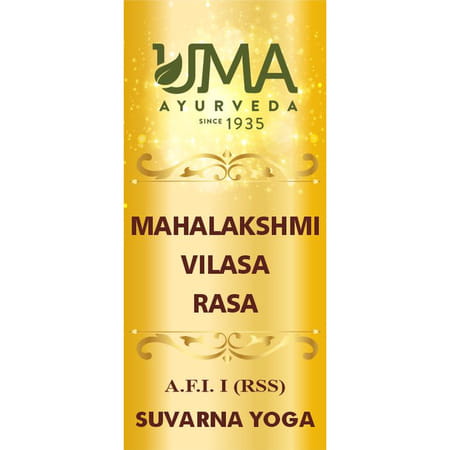 Uma Ayurveda Mahalaxmivilas Ras Ayurvedic Tablets 30 Tab