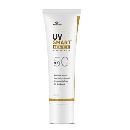 Uv Smart Matt Spf 50+ Sunscreen Gel 50 Gm