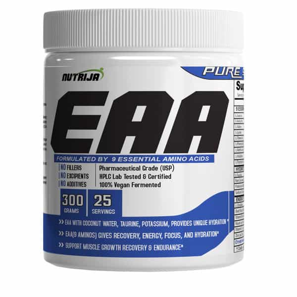 Nutrija Eaa Supplement (9 Essential Amino Acids) - 300G (Tangy Orange)