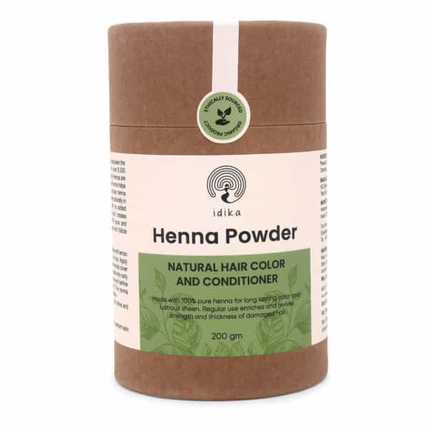 Idika Henna Powder Natural Hair Color And Conditioner 200Gm