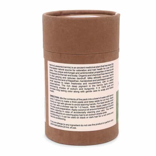 Idika Henna Powder Natural Hair Color And Conditioner 200Gm
