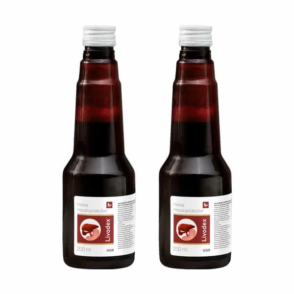 Livodex Syrup 200 Ml | Liver Health Supplement | Detox Liver (Pack Of 2)