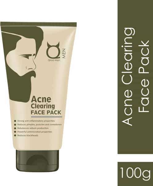 Qraa Men Acne Clearing Face Pack 100 Gm