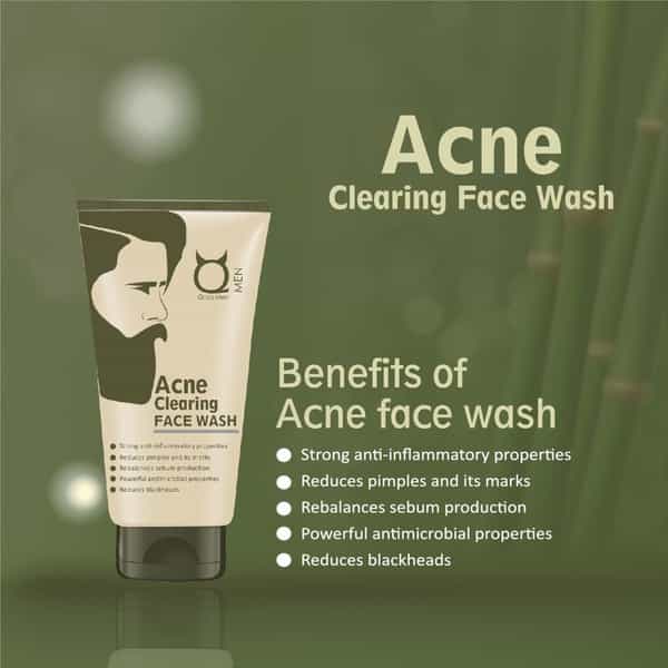 Qraa Men Acne Clearing Face Pack 100 Gm