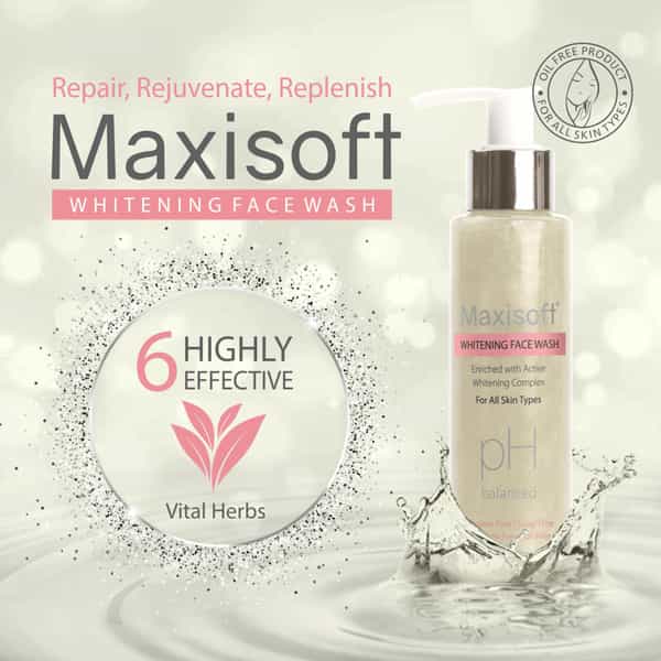 Maxisoft Whitening Face Wash (100 Ml - Pack Of 3)