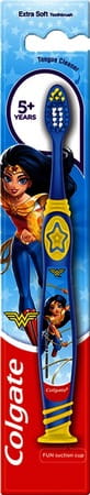 Colgate Kids Wonder Woman Extra- Soft Toothbrush (5+ Years) - 1 Pc