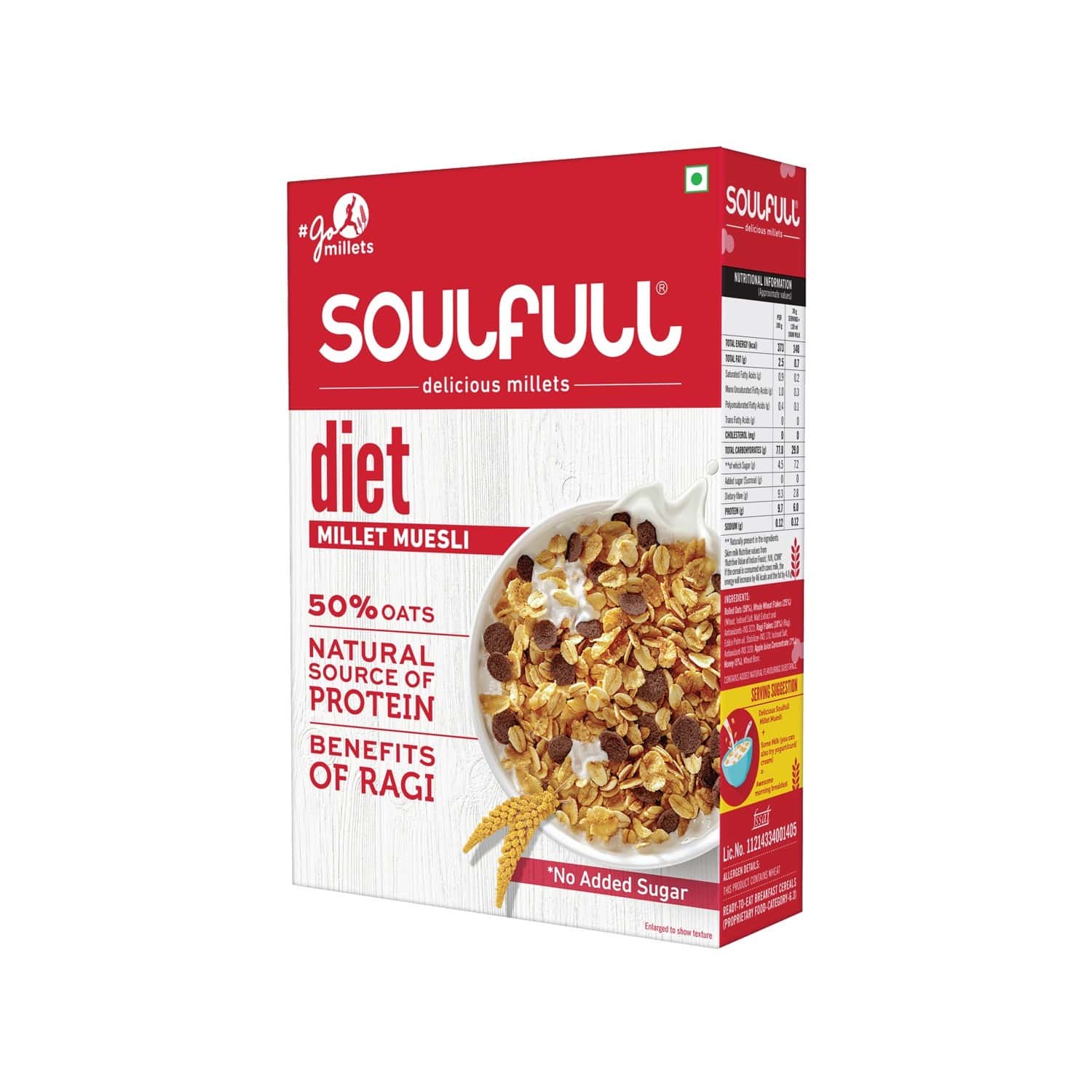 Buy Soulfull Millet Muesli Diet Box Of 400 G Online & Get Upto 60 OFF