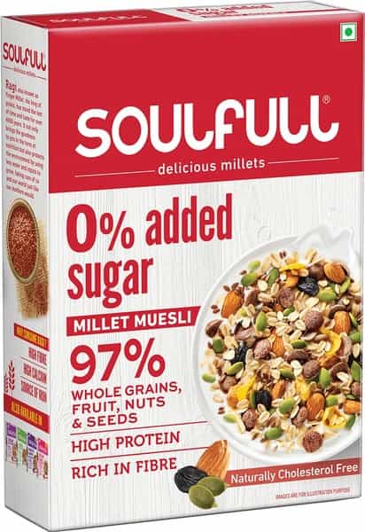 Tata Soulfull 0% Added Sugar Millet Muesli 400G