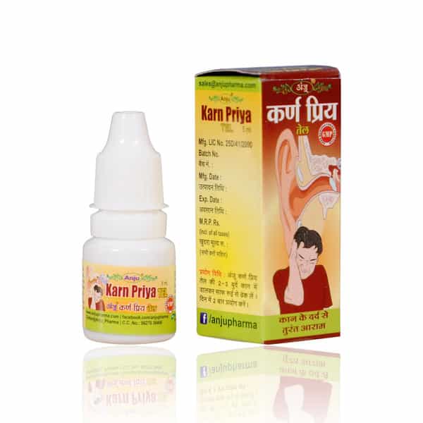 Anju Ayurveda Karn Priya Tel (3 Pc Pack)