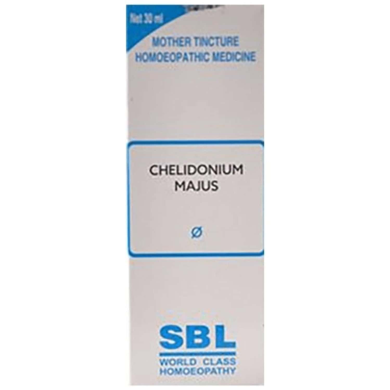 Sbl Chelidonium Majus Mother Tincture Q 30 Ml Pack Of 2