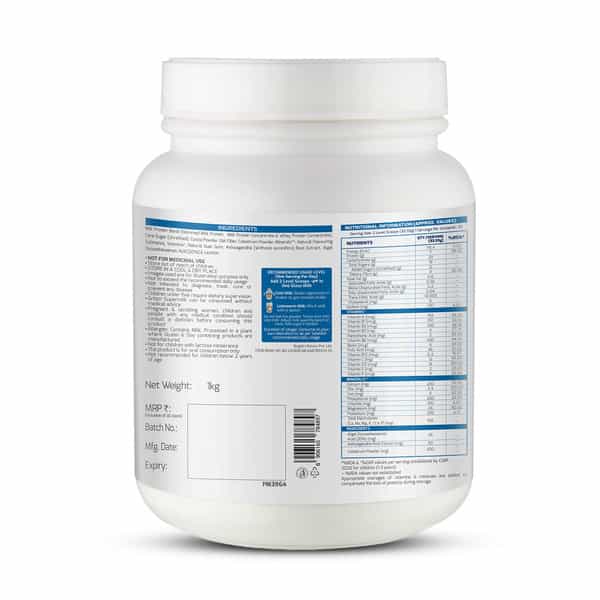Gritzo Supermilk Growth+ (2-6Y Boy & Girl) (Double Chocolate | 800G) With Super Gummies (Strawberry)