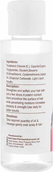 Healthvit E-Vitan Vitamin E  Hair Oil  Bottle Of 100 Ml