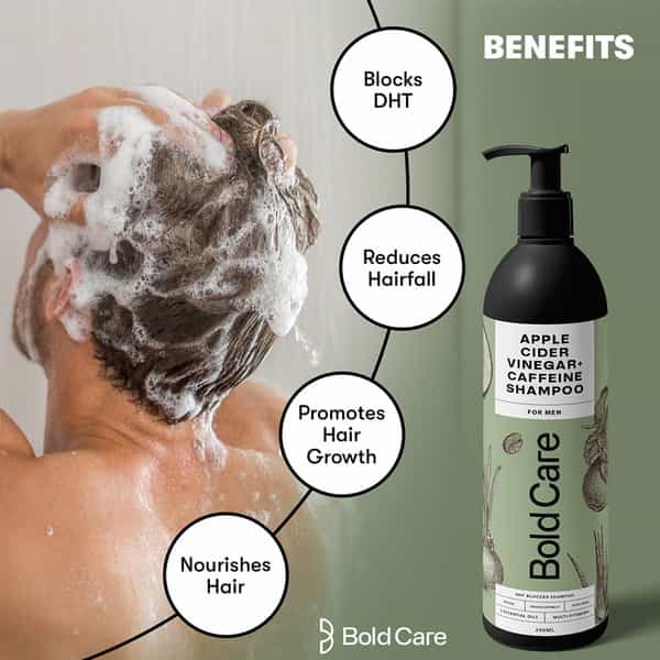 Bold Care Dht Blocker Shampoo For Men 200Ml