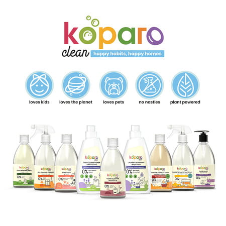 Koparo Fabric Conditioner - Fresh Cotton, Lily & Vanilla - Natural & Non Toxic, Soft & Shine-5 Liter